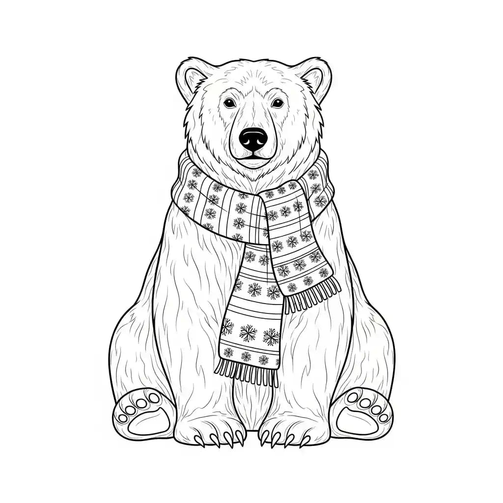 desenho de feriado para colorir