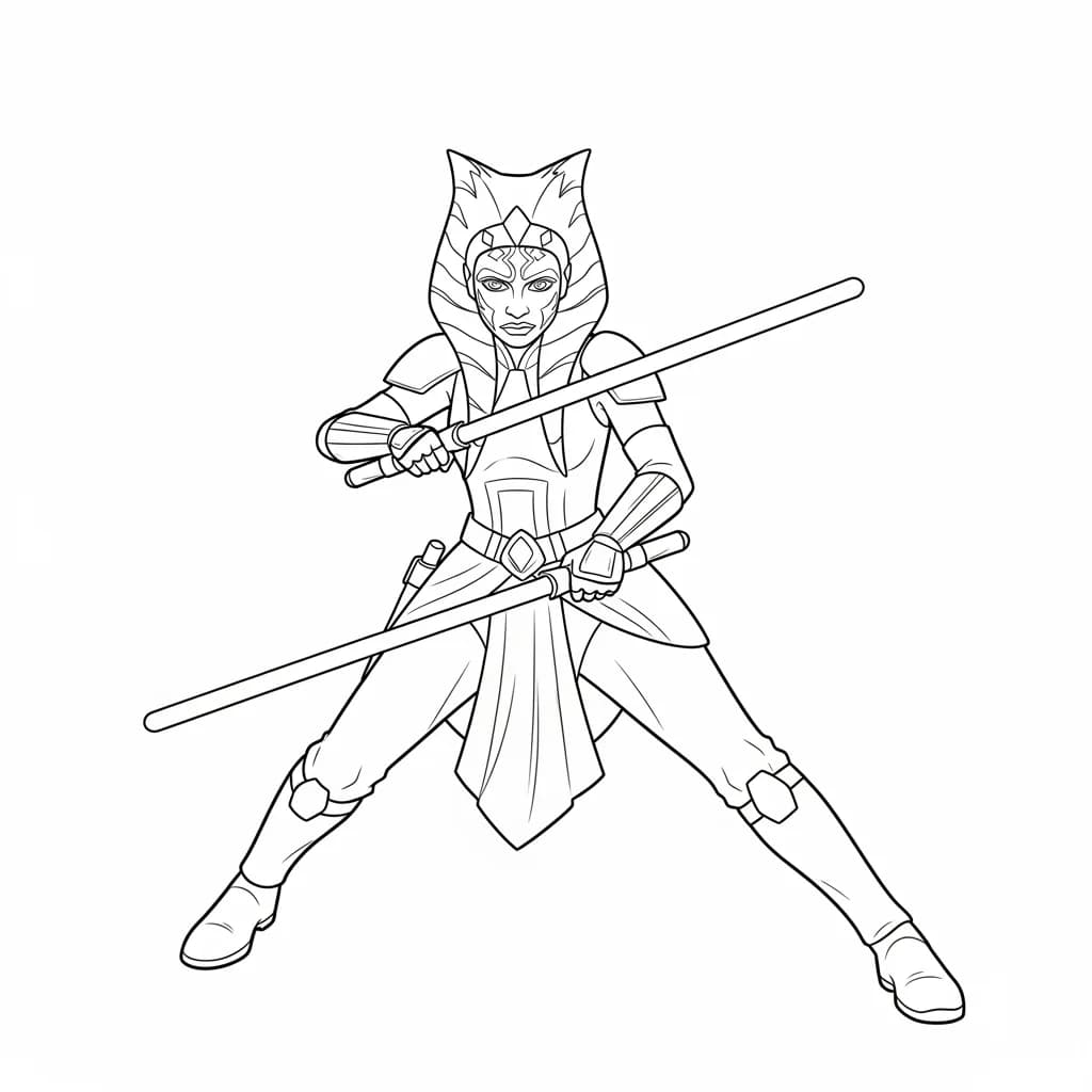 desenho de Star Wars para colorir