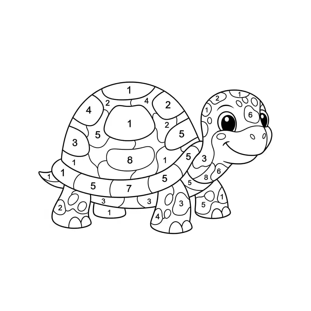 desenho de Toddlers para colorir